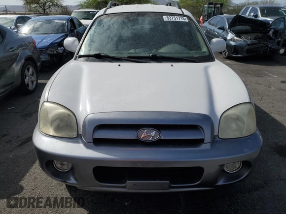 2005 Hyundai Santa Fe GLS z VIN KM8SC13D25U909602, wystawiony jako Copart lot #53751715 z przebiegiem Nie podano mil oraz Szkoda całkowita • Salvage title. Historia ofert i sprzedaży dostępna na DreamBid. Obrazek 5.
