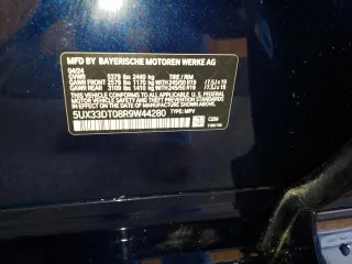 2024 BMW X4 xDrive30i с VIN 5UX33DT08R9W44280, выставлен на аукционе Copart как лот 64924215 с пробегом 4 435 миль миль и Чистый • Clean title. История ставок и продаж доступна на DreamBid. Изображение 13.