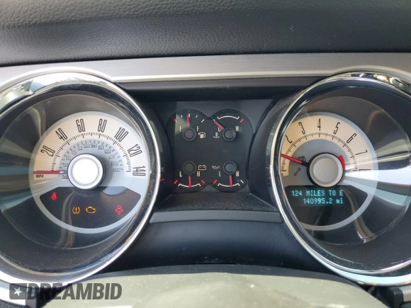 2010 Ford Mustang GT with VIN 1ZVBP8CH5A5161630, listed as a Copart auction lot 52502045 with 140,995 mi miles and Salvage title. Bid and sale history available at DreamBid. Image 9.