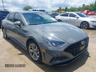 2020 Hyundai Sonata SEL z VIN 5NPEF4JA4LH021136, wystawiony jako IAAI lot #42234060 z przebiegiem 58 503 mil mil oraz . Historia ofert i sprzedaży dostępna na DreamBid. Obrazek 1.