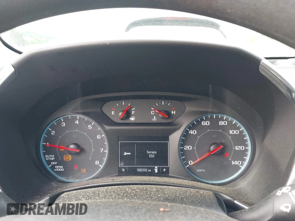 2020 Chevrolet Equinox LS z VIN 2GNAX5EV1L6242235, wystawiony jako IAAI lot #42279190 z przebiegiem 100 310 mil mil oraz . Historia ofert i sprzedaży dostępna na DreamBid. Obrazek 7.