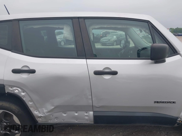 2015 Jeep Renegade Sport with VIN ZACCJBAT4FPB29201, listed as a IAAI auction lot 39193750 with 116,799 mi miles and . Bid and sale history available at DreamBid. Image 13.