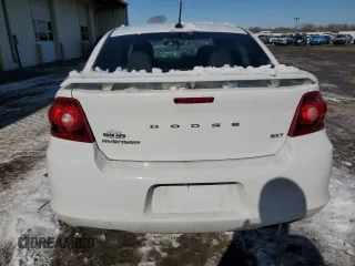 2012 Dodge Avenger SXT with VIN 1C3CDZCB4CN280391, listed as a Copart auction lot 44643215 with 97,541 mi miles and Salvage Title. Bid and sale history available at carsss.com. Image 6.