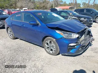 2019 Kia Forte LXS with VIN 3KPF24AD6KE115600, listed as a IAAI auction lot 41703976 with 112,383 mi miles. Bid and sale history available at carsss.com. Image 1.