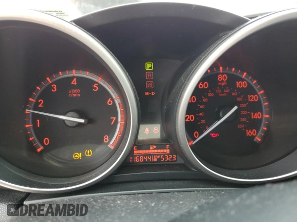 2010 Mazda 3 S Grand Touring with VIN JM1BL1S64A1348824, listed as a Copart auction lot 60801335 with 116,844 mi miles and Salvage title. Bid and sale history available at DreamBid. Image 9.