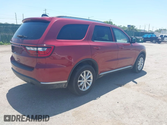 2014 Dodge Durango SXT with VIN 1C4RDHAG5EC483481, listed as a IAAI auction lot 42667260 with 191,291 mi miles and . Bid and sale history available at DreamBid. Image 4.