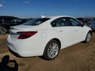 2015 Buick Regal Premium I with VIN 2G4GN5EX4F9140095, listed as a Copart auction lot 46294715 with 225,647 mi miles and Salvage title. Bid and sale history available at DreamBid. Image 3.