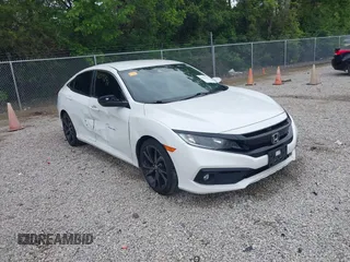 2019 Honda Civic Sport with VIN 19XFC2F85KE019311, listed as a IAAI auction lot 42319241 with 163,241 mi miles and . Bid and sale history available at DreamBid. Image 1.