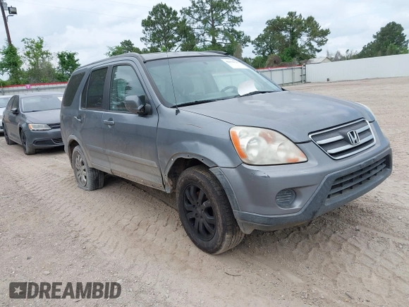 2005 Honda CR-V EX SE with VIN JHLRD78975C008788, listed as a IAAI auction lot 42076725 with 1 mi miles. Bid and sale history available at carsss.com. Image 1.
