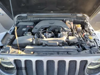 2021 Jeep Wrangler Unlimited Sahara with VIN 1C4HJXEG2MW536286, listed as a Copart auction lot 44827415 with 48,382 mi miles and Salvage title. Bid and sale history available at DreamBid. Image 13.