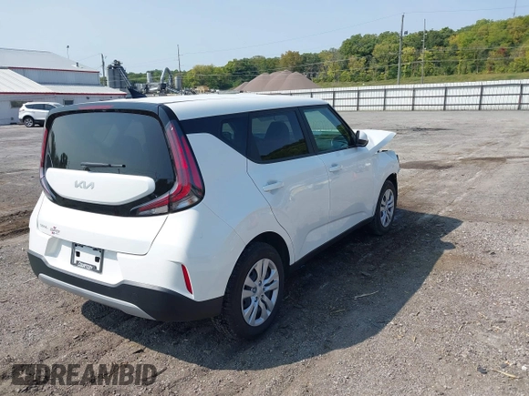 2023 Kia Soul LX with VIN KNDJ23AU2P7215902, listed as a IAAI auction lot 40337743 with 13,896 mi miles and . Bid and sale history available at DreamBid. Image 4.