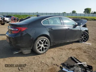 2017 Buick Regal Sport Touring with VIN 2G4GL5EX7H9130010, listed as a Copart auction lot 58614705 with 64,900 mi miles and Clean title. Bid and sale history available at DreamBid. Image 3.