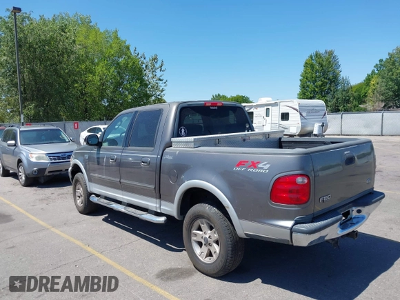 2003 Ford F-150 XLT with VIN 1FTRW08L63KD17116, listed as a IAAI auction lot 42811062 with Not provided miles and . Bid and sale history available at DreamBid. Image 3.