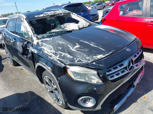 2019 Mercedes-Benz GLA with VIN WDCTG4EB7KJ577237, listed as a IAAI auction lot 41315537 with 45,546 mi miles. Bid and sale history available at carsss.com. Image 1.