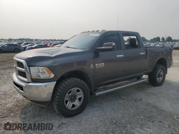 2015 Ram 2500 Tradesman with VIN 3C6UR5CL2FG514129, listed as a Copart auction lot 58811515 with 98,492 mi miles and Salvage title. Bid and sale history available at DreamBid. Image 1.