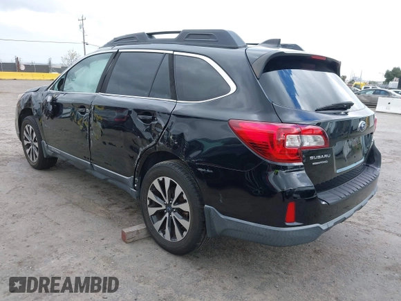 2017 Subaru Outback Premium with VIN 4S4BSADC5H3313211, listed as a IAAI auction lot 41906898 with 80,986 mi miles and . Bid and sale history available at DreamBid. Image 3.