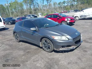 2015 Honda CR-Z EX with VIN JHMZF1D67FS000924, listed as a IAAI auction lot 41833404 with 204,939 mi miles. Bid and sale history available at carsss.com. Image 1.