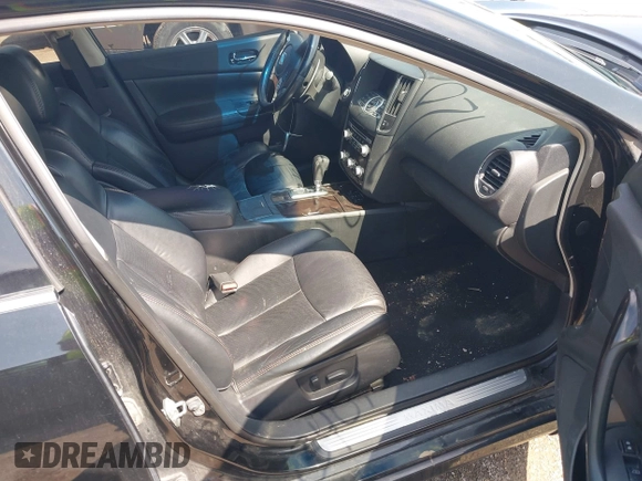 2012 Nissan Maxima SV with VIN 1N4AA5AP0CC801014, listed as a IAAI auction lot 42013407 with 162,306 mi miles and . Bid and sale history available at DreamBid. Image 5.
