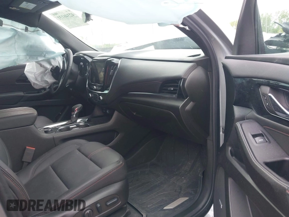 2023 Chevrolet Traverse RS with VIN 1GNEVJKW9PJ340838, listed as a IAAI auction lot 42346131 with Not provided miles and . Bid and sale history available at DreamBid. Image 5.