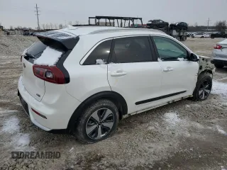2017 Kia Niro FE with VIN KNDCB3LCXH5060509, listed as a Copart auction lot 45467595 with 110,236 mi miles and Salvage Title. Bid and sale history available at carsss.com. Image 3.