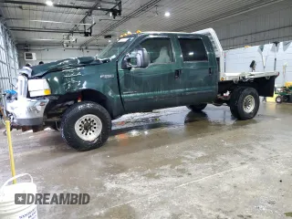 2002 Ford Super Duty F-250 XL with VIN 1FTNW21F62EA07690, listed as a Copart auction lot 46347065 with 0 mi miles and Salvage Title. Bid and sale history available at carsss.com. Image 1.