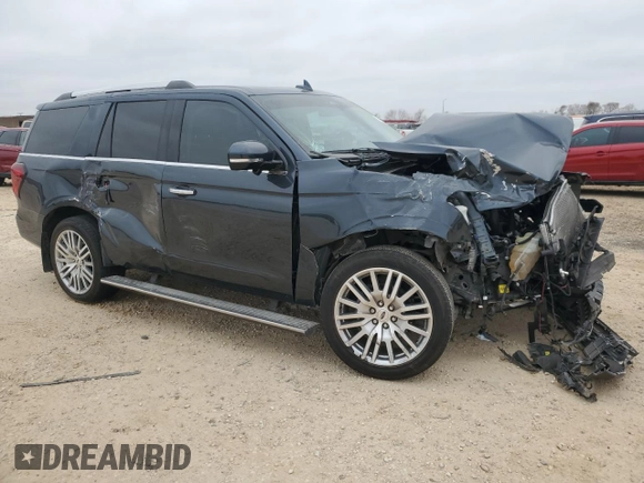2023 Ford Expedition Limited with VIN 1FMJU1K88PEA26520, listed as a Copart auction lot 44359405 with 0 mi miles and Salvage Title. Bid and sale history available at carsss.com. Image 4.