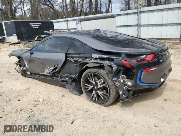 2015 BMW i8 z VIN WBY2Z2C52FV391003, wystawiony jako Copart lot #49772875 z przebiegiem Nie podano mil oraz Szkoda całkowita • Salvage title. Historia ofert i sprzedaży dostępna na DreamBid. Obrazek 2.