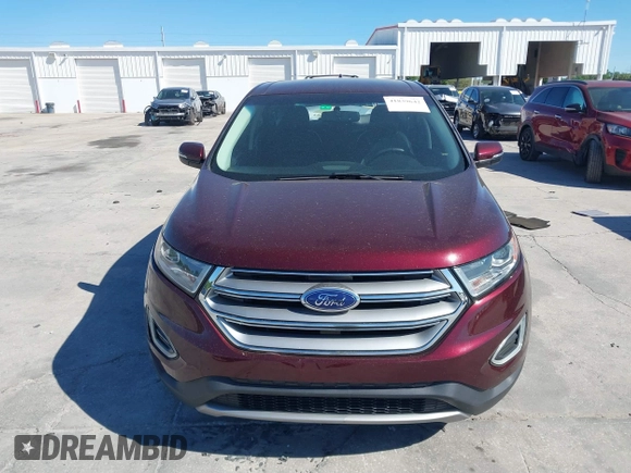 2017 Ford Edge SEL with VIN 2FMPK3J9XHBB87079, listed as a IAAI auction lot 41839642 with 106,391 mi miles. Bid and sale history available at carsss.com. Image 12.