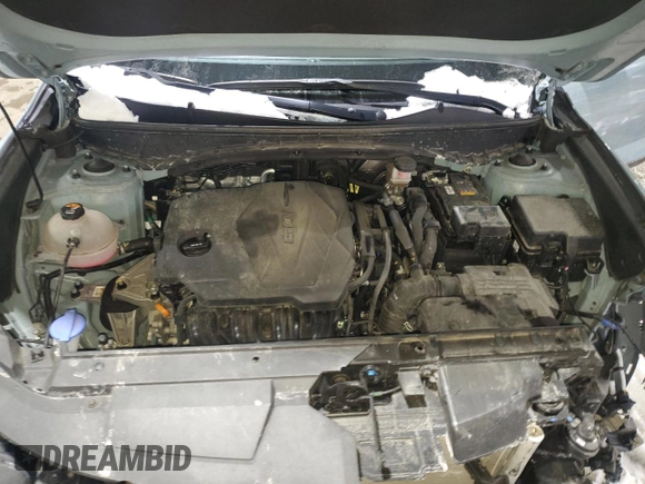 2023 Hyundai Santa Cruz SEL with VIN 5NTJBDAE6PH054563, listed as a Copart auction lot 45035535 with 27,329 mi miles and Salvage title. Bid and sale history available at DreamBid. Image 12.