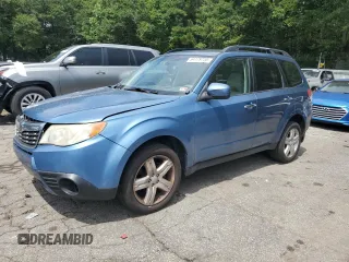 2010 Subaru Forester X Premium with VIN JF2SH6CC7AH739882, listed as a Copart auction lot 64179755 with 155,100 mi miles and Salvage title. Bid and sale history available at DreamBid. Image 1.