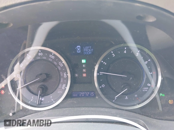 2011 Lexus IS 250 with VIN JTHBF5C2XB5135251, listed as a IAAI auction lot 41895924 with 207,215 mi miles and . Bid and sale history available at DreamBid. Image 7.