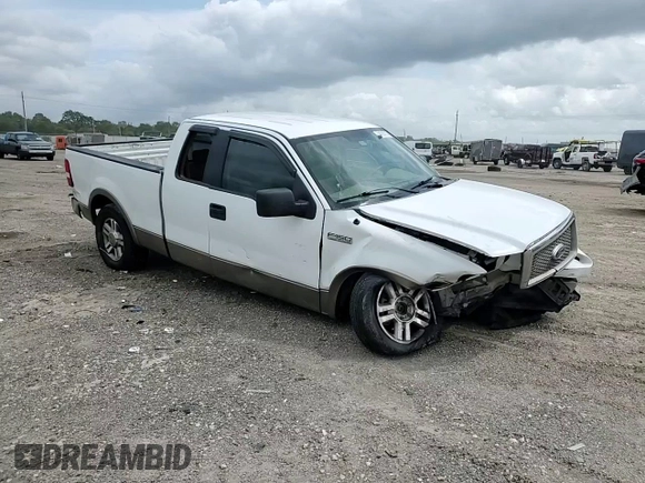 2005 Ford F-150 XLT with VIN 1FTPX12585NA85964, listed as a Copart auction lot 54928615 with 233,380 mi miles and Salvage title. Bid and sale history available at DreamBid. Image 14.