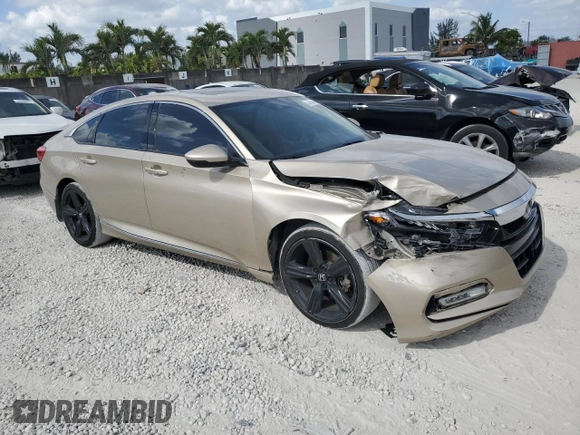 2018 Honda Accord EX-L с VIN 1HGCV3F51JA013212, выставлен на аукционе Copart как лот 53780145 с пробегом 156 907 миль миль и Списание • Salvage title. История ставок и продаж доступна на DreamBid. Изображение 4.