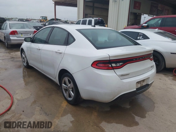 2015 Dodge Dart SXT with VIN 1C3CDFBBXFD319480, listed as a IAAI auction lot 42042555 with 176,300 mi miles. Bid and sale history available at carsss.com. Image 3.