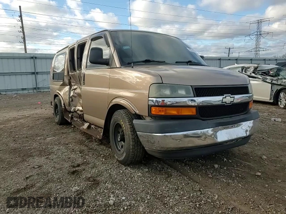 2004 Chevrolet Express Passenger z VIN 1GBFG15X641214559, wystawiony jako Copart lot #78751864 z przebiegiem 162 991 mil mil oraz Szkoda całkowita • Salvage title. Historia ofert i sprzedaży dostępna na DreamBid. Obrazek 11.