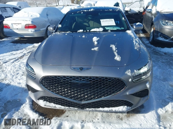 2024 Genesis G70 3.3T Sport Advanced with VIN KMTG54SE7RU136939, listed as a IAAI auction lot 41293218 with 8,160 mi miles. Bid and sale history available at carsss.com. Image 12.