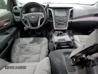 2018 Cadillac Escalade Luxury with VIN 1GYS3BKJ9JR198263, listed as a Copart auction lot 81517084 with 0 mi miles and Salvage Title. Bid and sale history available at carsss.com. Image 8.