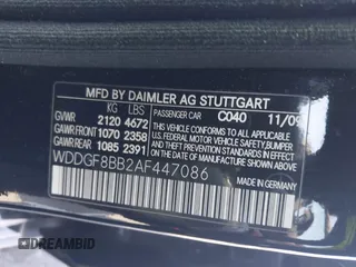 2010 Mercedes-Benz C 300 Sport with VIN WDDGF8BB2AF447086, listed as a IAAI auction lot 41793084 with 18,756 mi miles and . Bid and sale history available at carsss.com. Image 9.