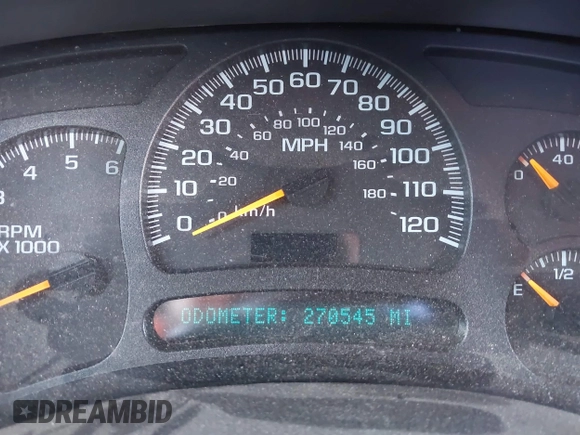 2005 Chevrolet Silverado 1500 Work Truck with VIN 1GCEC14V75Z152255, listed as a IAAI auction lot 42029731 with 270,545 mi miles. Bid and sale history available at carsss.com. Image 16.
