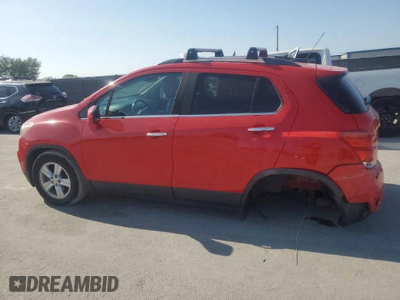 2017 Chevrolet Trax LT with VIN 3GNCJPSB3HL212057, listed as a Copart auction lot 53494495 with 75,481 mi miles and Salvage Title. Bid and sale history available at carsss.com. Image 2.