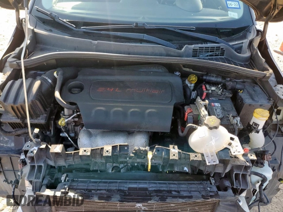 2016 FIAT 500X Easy with VIN ZFBCFXBT4GP348366, listed as a Copart auction lot 58411885 with 86,030 mi miles and Salvage title. Bid and sale history available at DreamBid. Image 12.