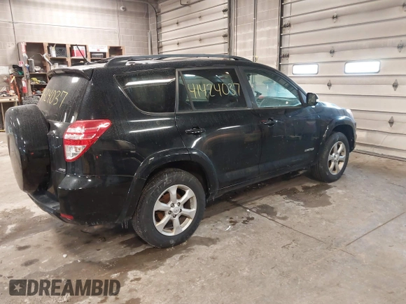 2010 Toyota RAV4 Ltd with VIN 2T3DF4DV6AW028590, listed as a IAAI auction lot 41424037 with 223,975 mi miles. Bid and sale history available at carsss.com. Image 4.