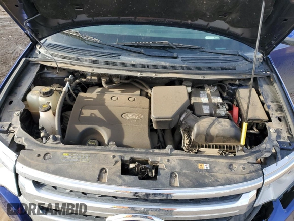 2013 Ford Edge SEL with VIN 2FMDK4JC6DBE27078, listed as a Copart auction lot 46593035 with 64,526 mi miles and Salvage Title. Bid and sale history available at carsss.com. Image 12.