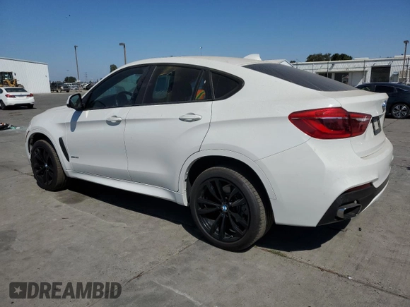 2017 BMW X6 xDrive35i with VIN 5UXKU2C37H0X47572, listed as a Copart auction lot 67859483 with 77,963 mi miles. Bid and sale history available at carsss.com. Image 2.