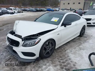 2017 Mercedes-Benz C 43 AMG with VIN WDDWJ6EB3HF436957, listed as a IAAI auction lot 41652591 with 50,916 mi miles and . Bid and sale history available at carsss.com. Image 18.