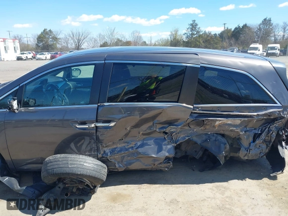 2016 Honda Odyssey EX-L with VIN 5FNRL5H64GB044437, listed as a IAAI auction lot 41868741 with Not Provided miles and . Bid and sale history available at carsss.com. Image 14.