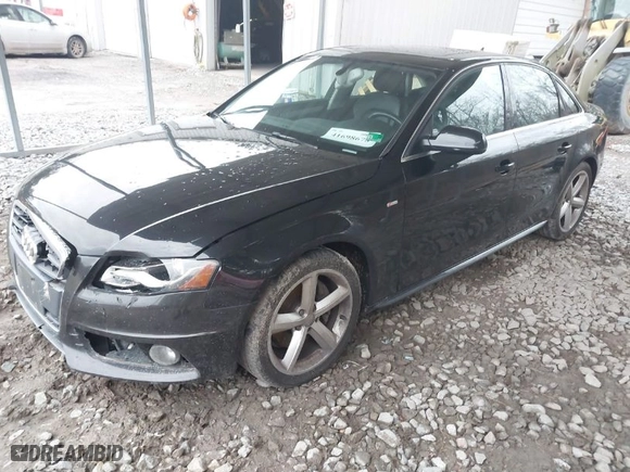 2012 Audi A4 2.0T Premium Plus with VIN WAUFFAFL9CN011096, listed as a IAAI auction lot 41698678 with 117,840 mi miles. Bid and sale history available at carsss.com. Image 2.
