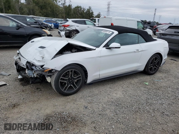 2020 Ford Mustang EcoBoost z VIN 1FATP8UH1L5138747, wystawiony jako Copart lot #88899115 z przebiegiem Nie podano mil oraz Nie do naprawy • Non repairable. Historia ofert i sprzedaży dostępna na DreamBid. Obrazek 1.