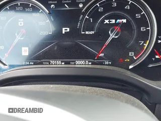 2020 BMW X3 M Competition with VIN 5YMTS0C02LLT10003, listed as a IAAI auction lot 42291298 with 70,155 mi miles and . Bid and sale history available at DreamBid. Image 15.