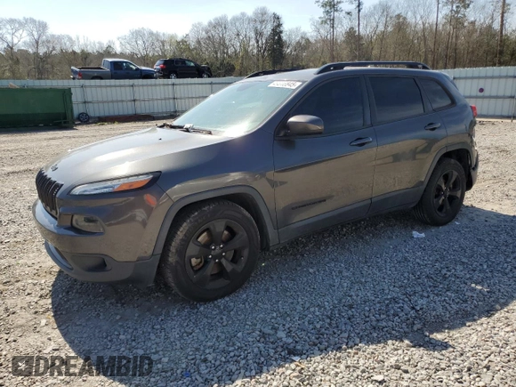 2015 Jeep Cherokee Latitude with VIN 1C4PJLCB5FW731796, listed as a Copart auction lot 49316845 with 129,973 mi miles and Salvage Title. Bid and sale history available at carsss.com. Image 1.